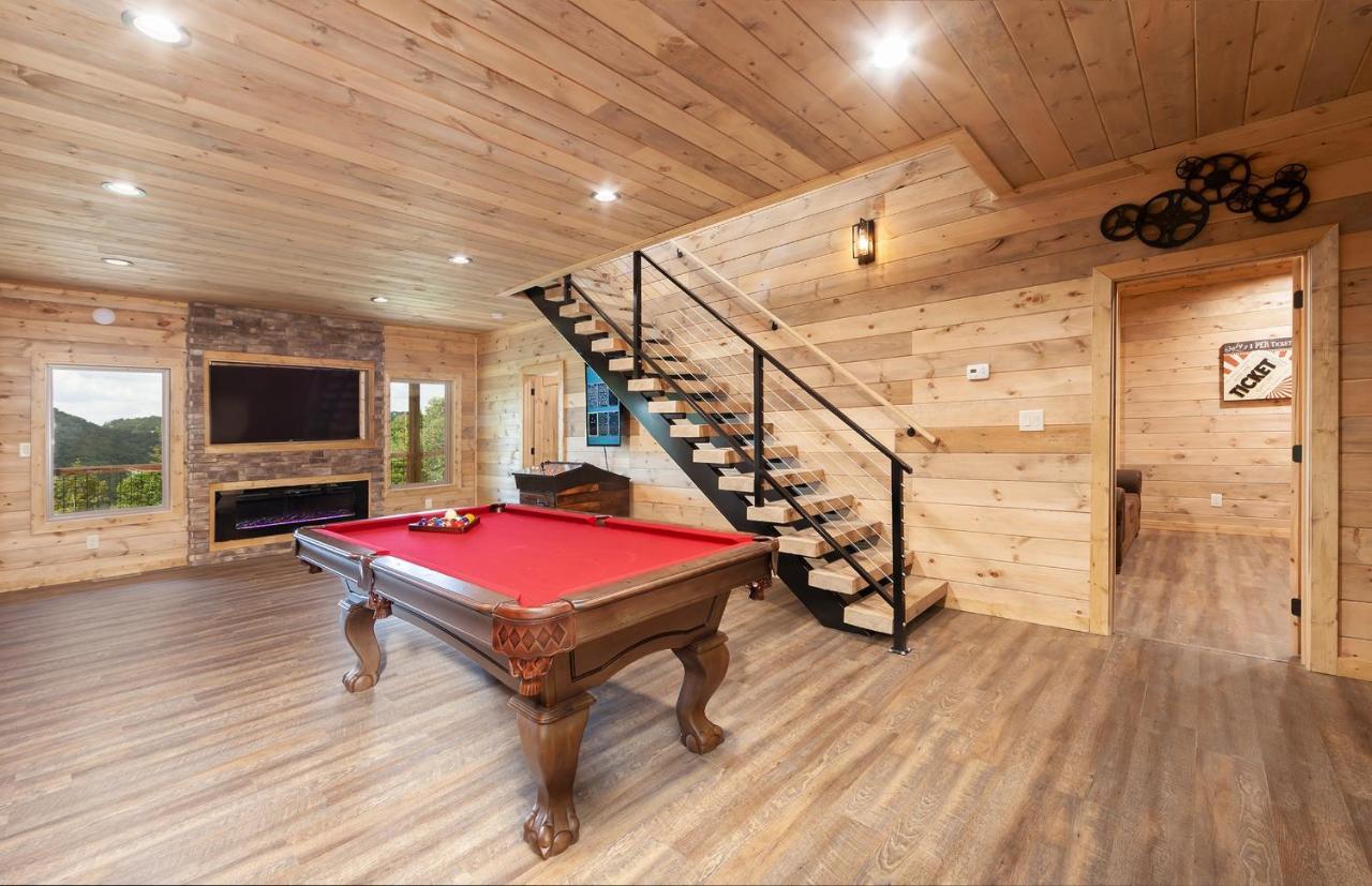 סביירוויל Thunder Mountain Lodge Cabin מראה חיצוני תמונה