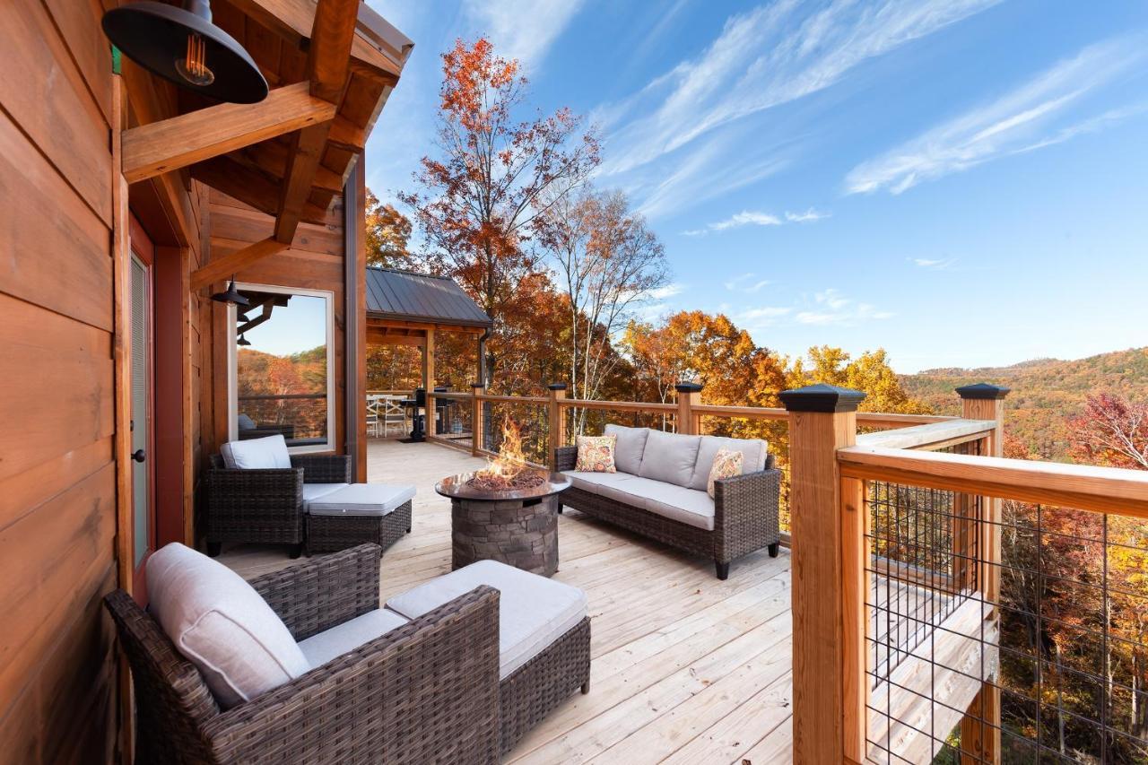 סביירוויל Thunder Mountain Lodge Cabin מראה חיצוני תמונה